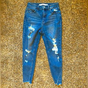 Juniors Jeans from Macy’s, ripped skinny jeans size 5